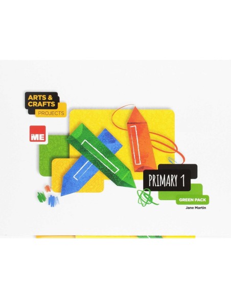 Arts and crafts 1ºprimaria Green pack 2017